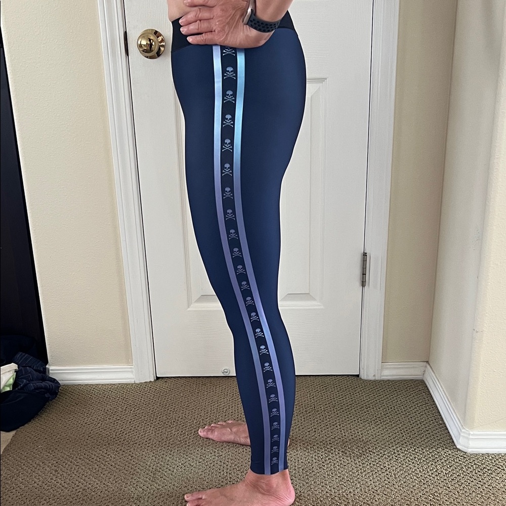 Ultracor Soul Cycle Skull Shiny Leggings